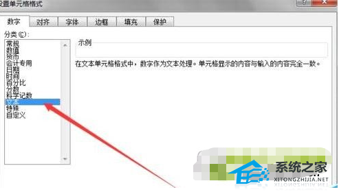 Excel软件怎么将数字格式属性转换成为文本格式教学插图5