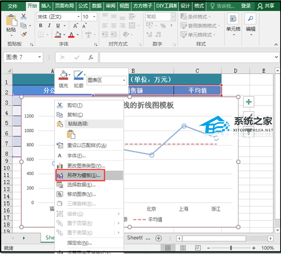 Excel如何将自定义图表另存为模板？Excel将自定义图表另存为模板方法插图