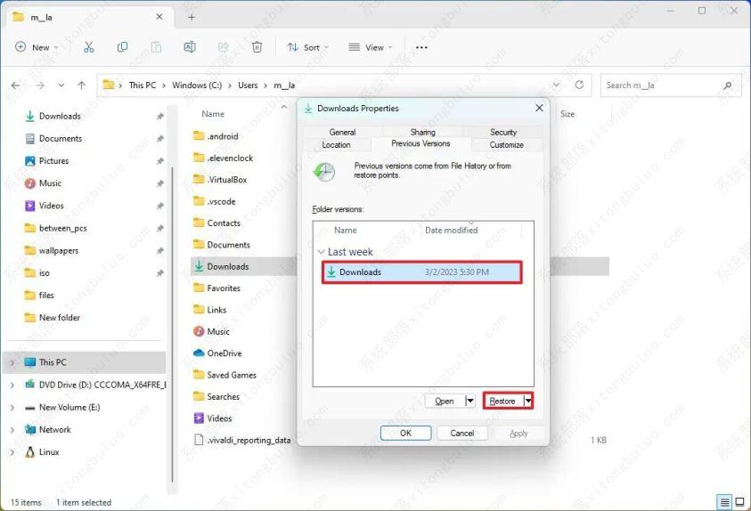 如何启用以前的版本以在Windows 11上恢复文件？小编教你四种方法！