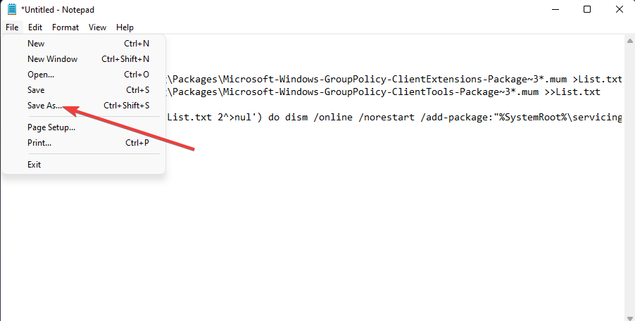win11本地组策略编辑器提示错误怎么办？