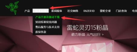 雷蛇驱动怎么下载安装