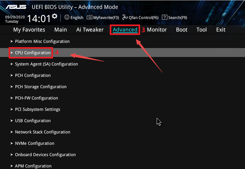 华硕win10vt虚拟化怎么开 华硕电脑vt开启教程win10插图2 华硕win10vt虚拟化怎么开 华硕电脑vt开启教程win10插图2