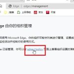 你的浏览器由你的组织管理怎么解决 edge去除组织管理