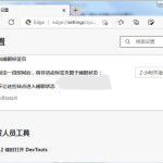 edge开发者选项在哪里打开 edge浏览器打开开发者模式